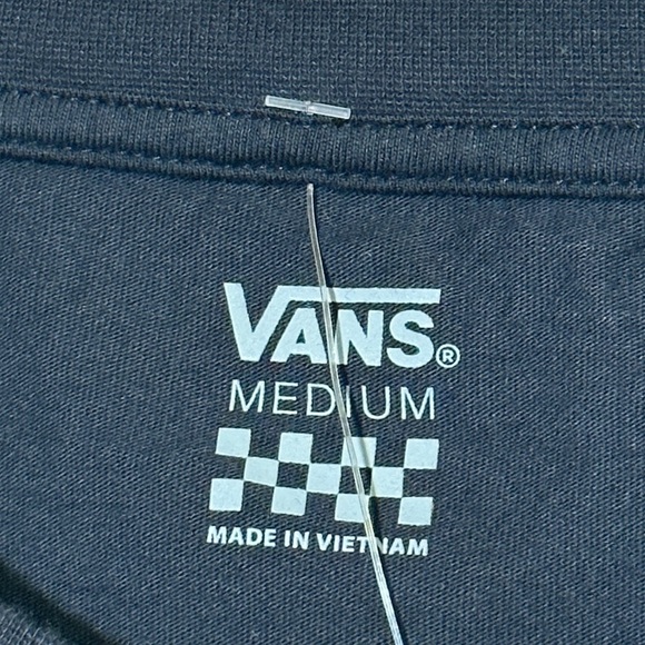 Vans Wind It Cropped Rainbow Graphic Long Sleeve Top Size Medium Women - Picture 9 of 12